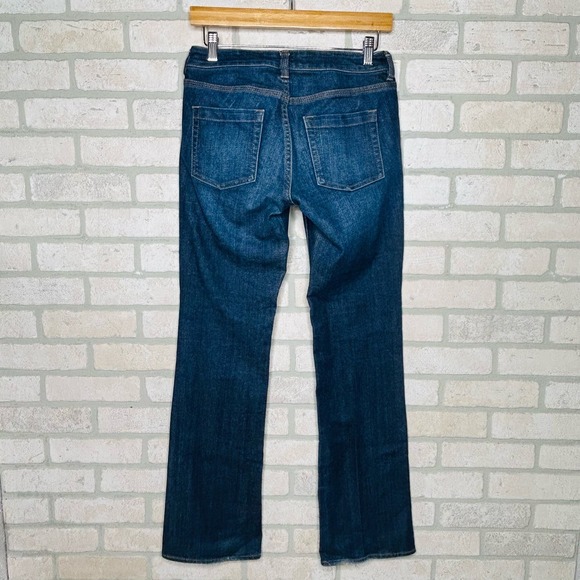 New York & Co Low Rise Bootcut Curvy Dark Wash Jeans - Picture 5 of 10